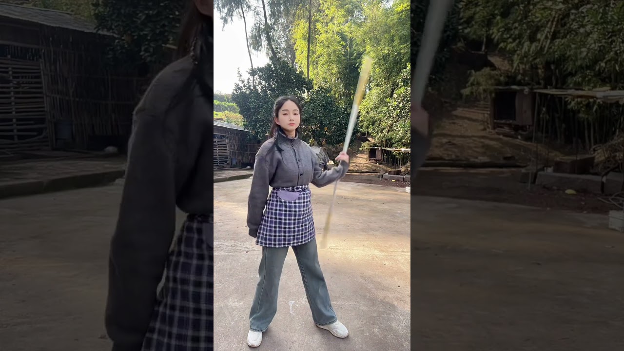 Kungfu china master 883/Hướng dẫn m&uacute;a gậy#霞光腊月#kungfu #wing chun