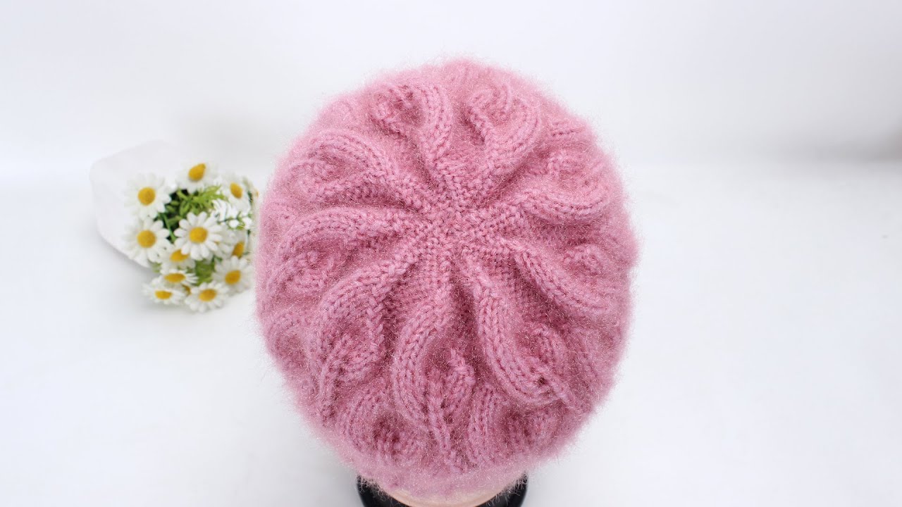 娟娟编织 经典好看时尚的叶子花帽子第二集Step by step .DIY Tutorial  crochet a beautiful leaf  hat  Part.2