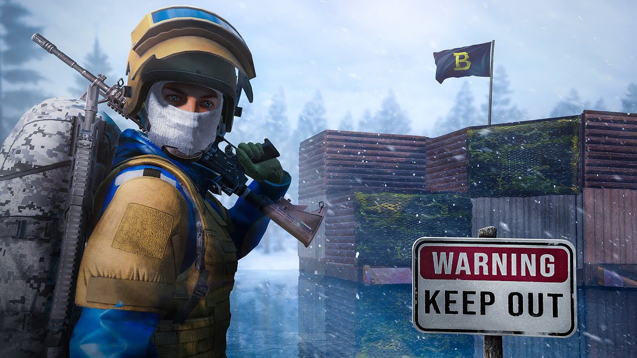 I Built the Perfect Ice Lake Fortress in DayZ