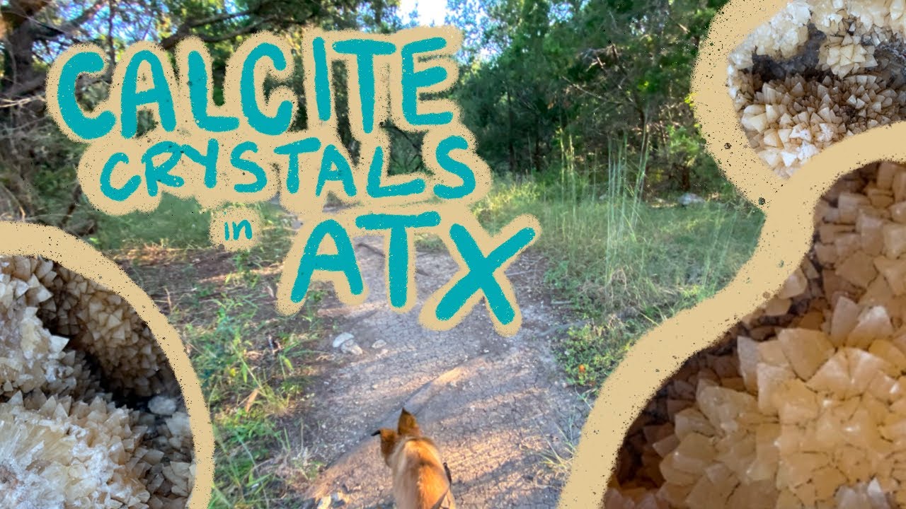 Кристаллы кальцита в Остине, штат Техас (геологическое объяснение)