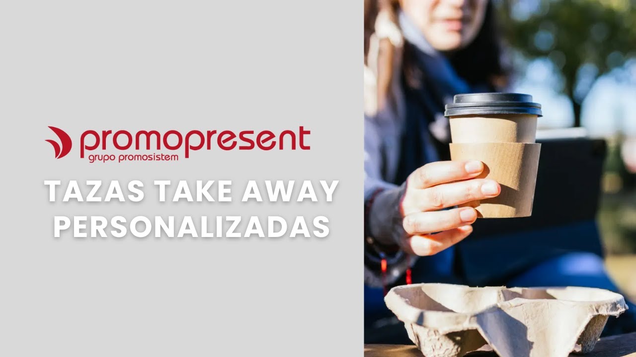 Tazas takeaway personalizadas | Promopresent