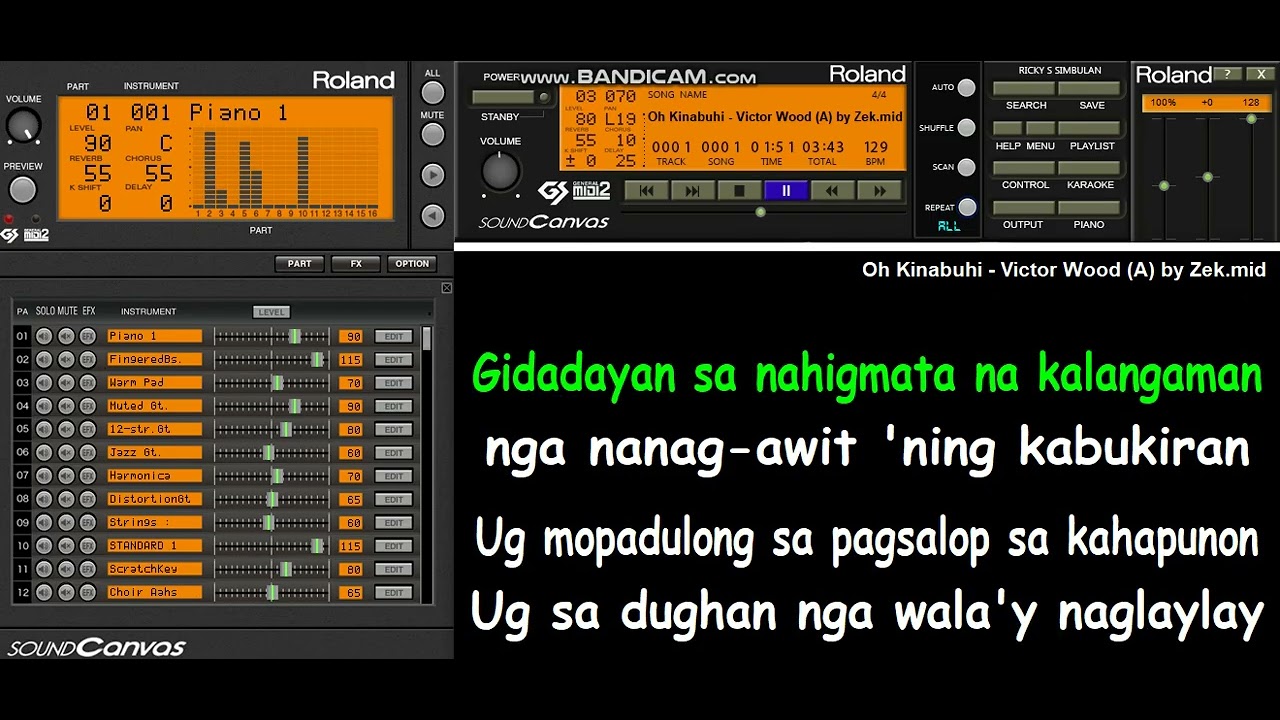 Oh Kinabuhi - Victor Wood (G) KARAOKE