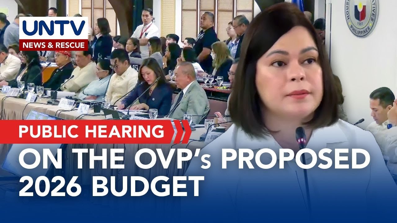 Public Hearing: Deliberations on the OVP’s Proposed 2026 Budget | September 16, 2025