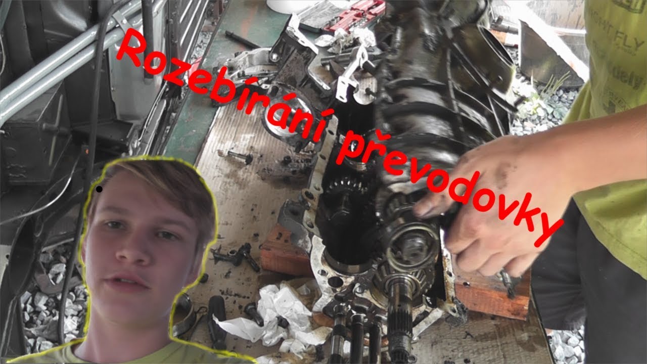 Škoda 125 vlog 14,!!ROZEBÍRÁNÍ PŘEVODOVKY!!(:Kutilovna:)