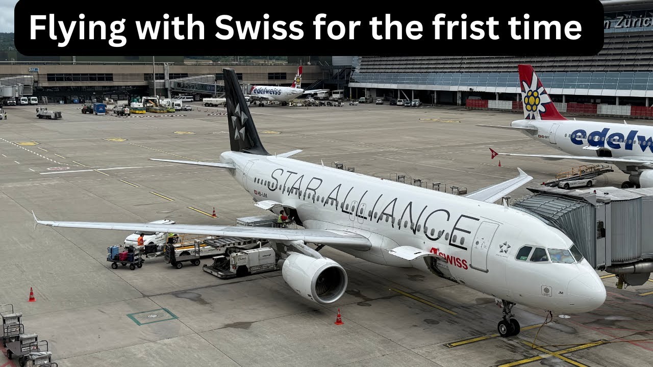 ✈Trip report | Swiss | A320 | Swiss hospitality | Manchester - Zurich   ✈