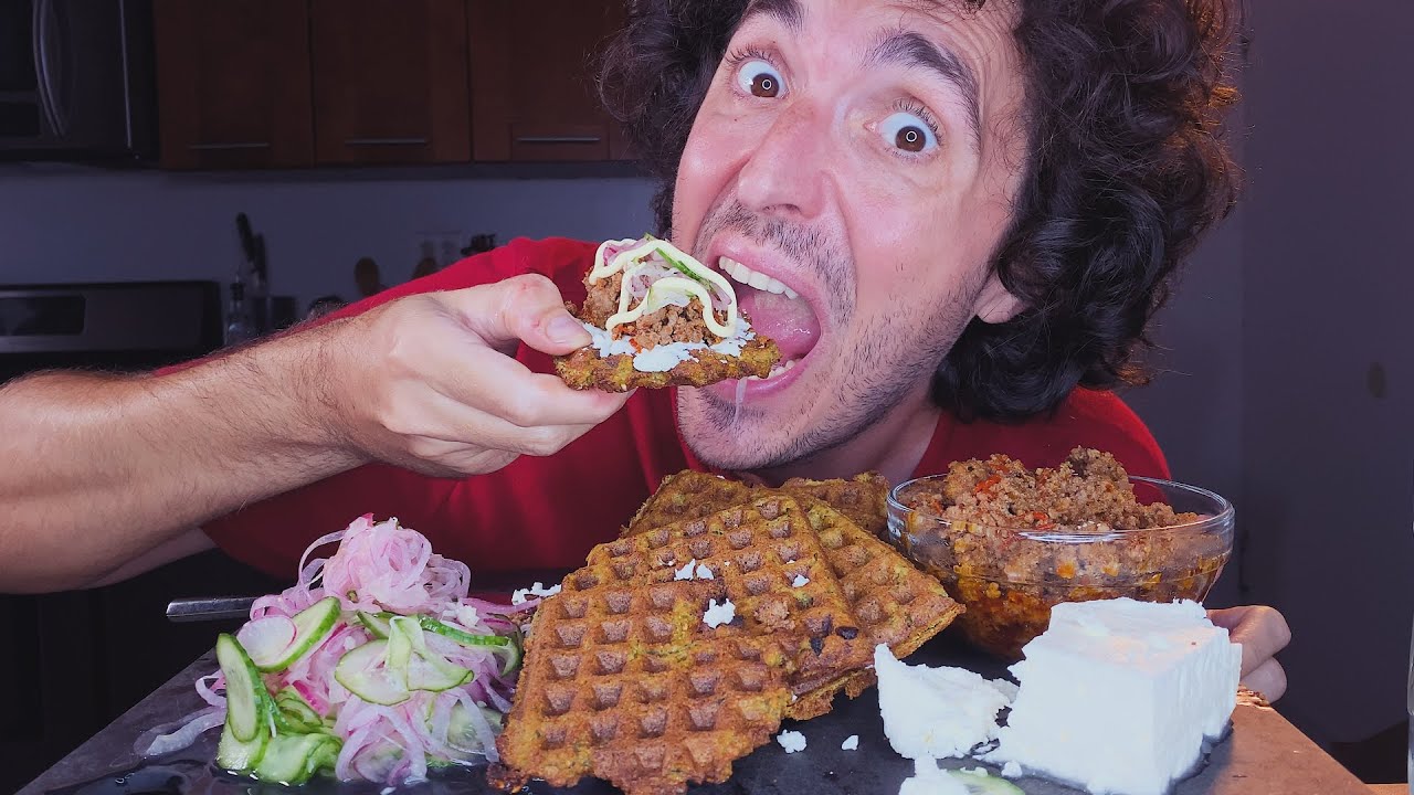MY LAST VIDEO in NYC ! * Mukbang Eating Show *