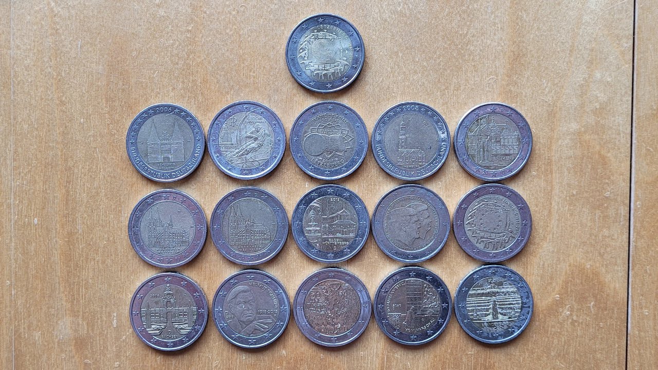 2 Euro Münzrollenjagd #95 (4 Münzrollen)