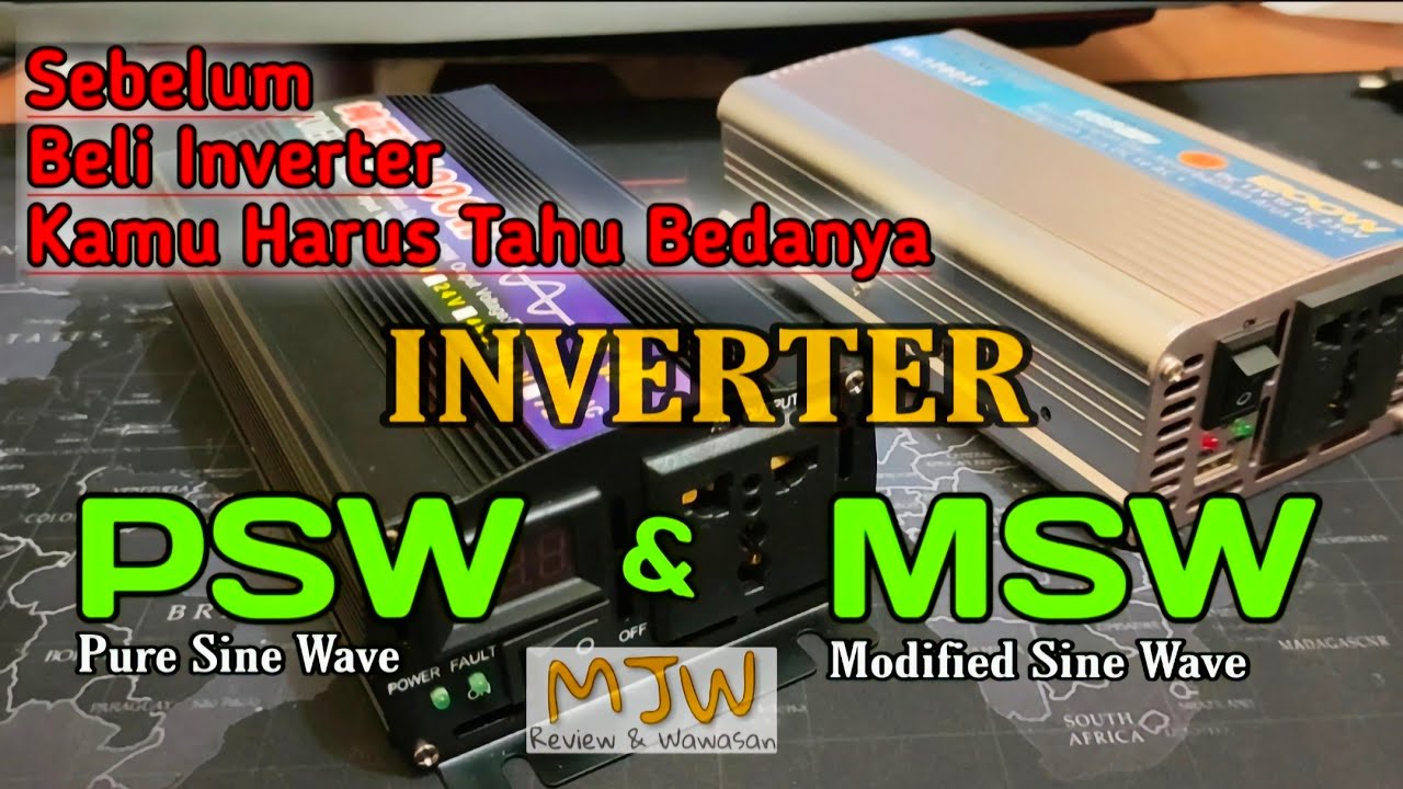 Inverter Pure Sine Wave dan Modified Sine Wave Apa Bedanya??