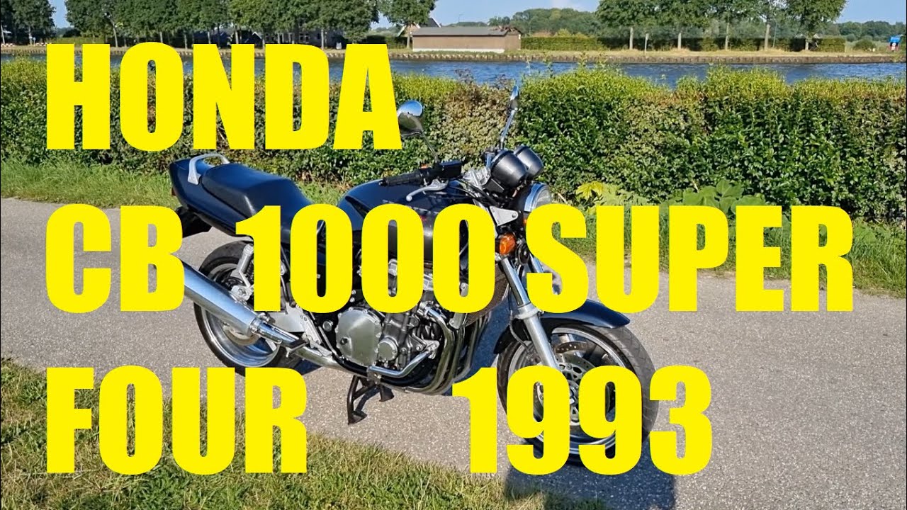 OCCASION: HONDA CB 1000 SUPER FOUR BIG ONE 1993 33.573KM!!