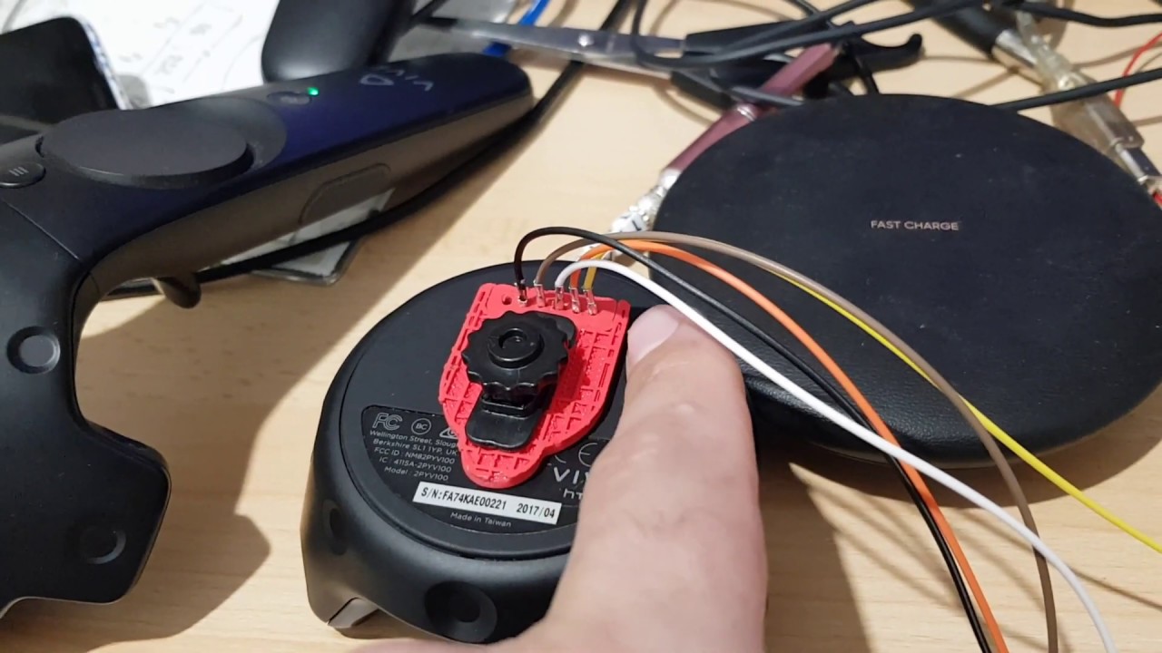 VR - Project Part2 Vive Tracker POGO pins, Arduino, trigger connection with Unity