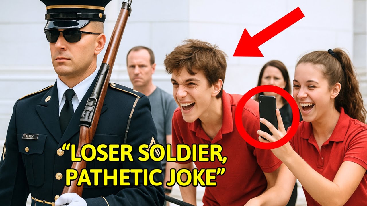 Kid Screams “Loser Soldier” at Tomb Guard – Regrets It When the Truth Drops!