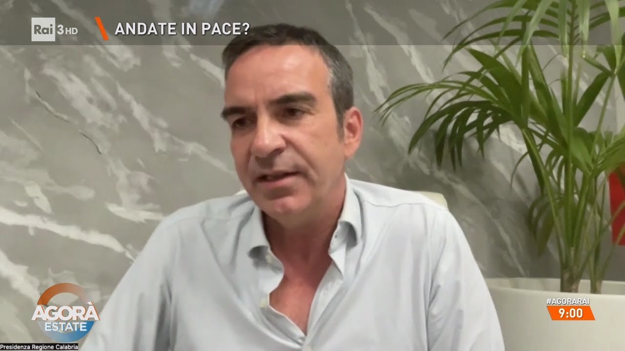 Parla Roberto Occhiuto - Agorà Estate 04/08/2025