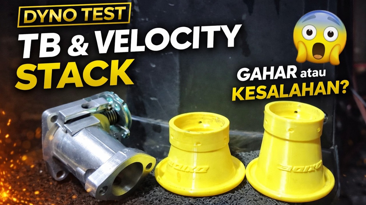 Dyno Test TB & Velocity Stack: Tenaga Naik atau Cuma Mitos?