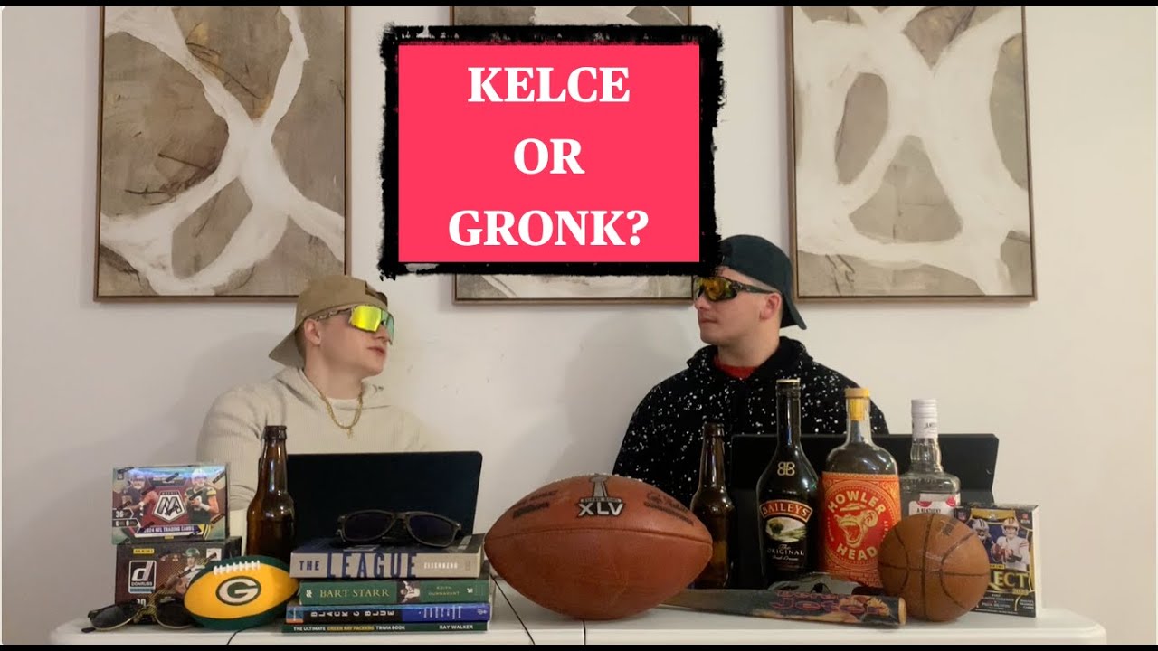 KELCE vs GRONK - Who is the GOAT TE?