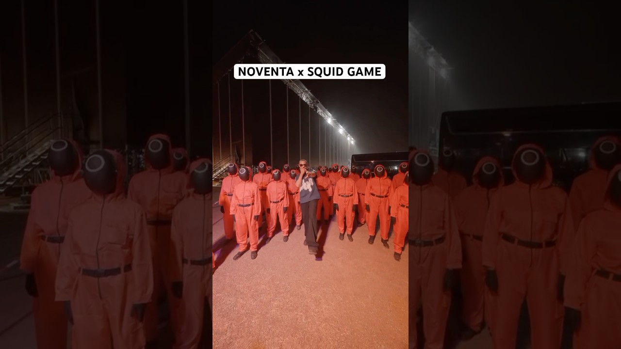 NOVENTA x SQUID GAME 🦑⭕️ @jbalvin @Netflix #NOVENTA