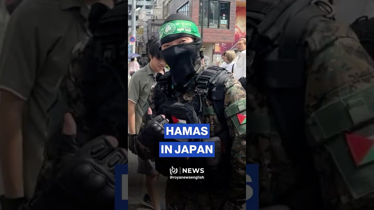 🇯🇵 Hamas in Japan? Cosplayers dressing up as Qassam fighters go viral to show solidarity