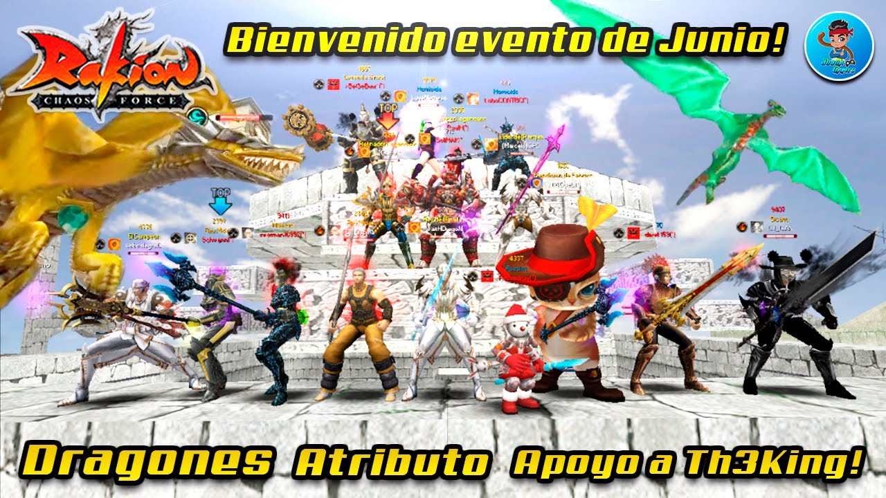 🔥 Rakion Latino | Bienvenido Evento de Junio | Probando Dragones Atributo | Invitados En Vivo🎮🔥