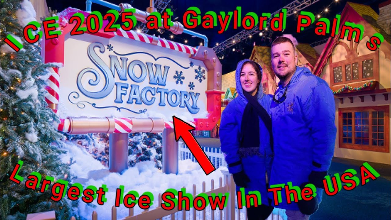 Exploring ICE! 2025 at Gaylord Palms Orlando — Rudolph Comes to Life!