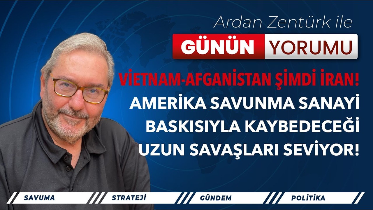 VİETNAM-AFGANİSTAN-ŞİMDİ İRAN! AMERİKA SAVUNMA SANAYİ BASKISIYLA KAYBEDECEĞİ UZUN SAVAŞLARI SEVİYOR!