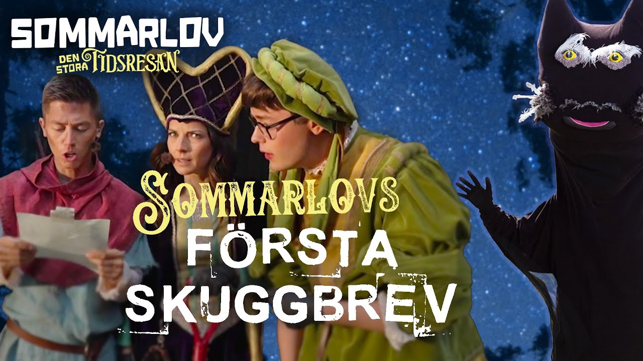 Det f&ouml;rsta skuggbrevet 🖤 Sommarlov 2023