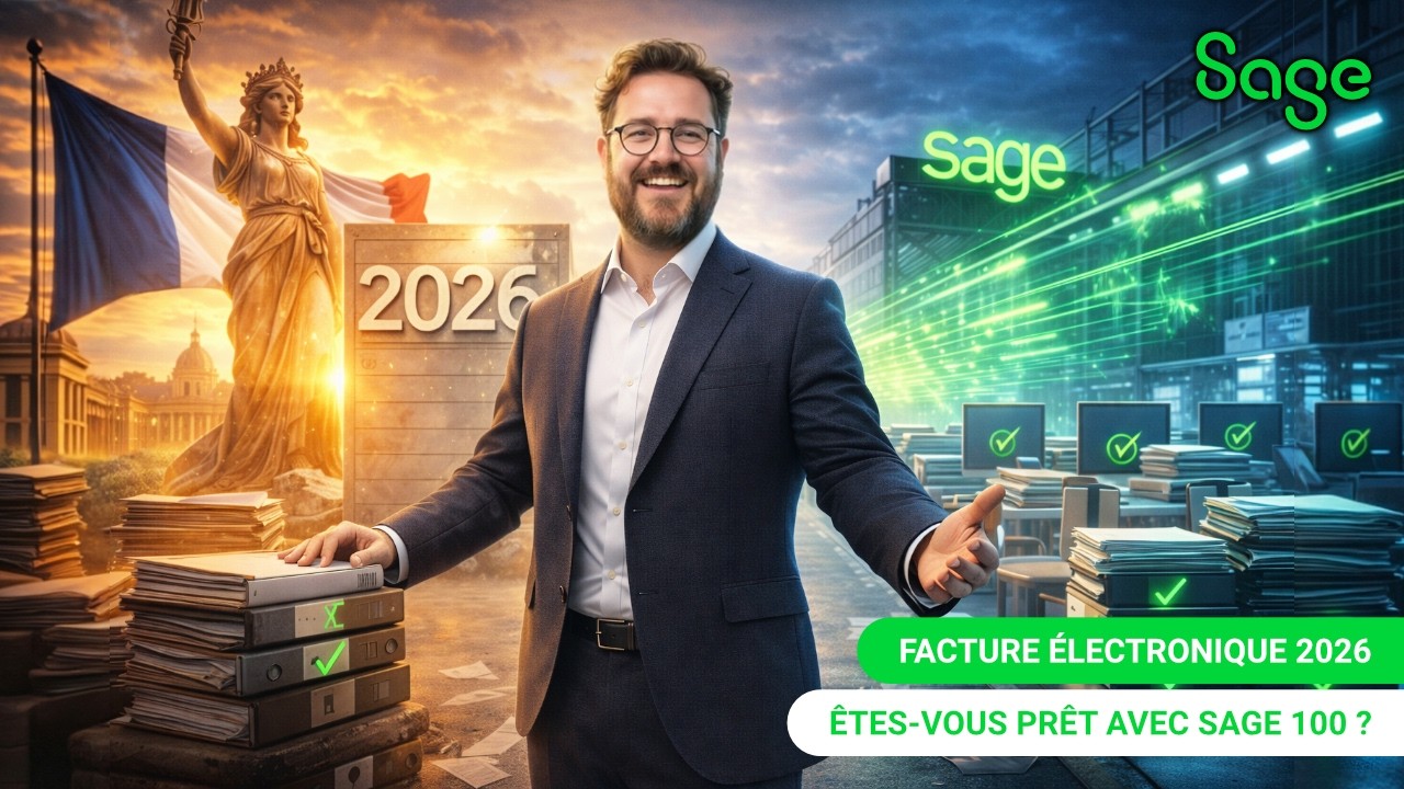 Facture électronique 2026 : Le guide concret pour anticiper et réussir la transition avec Sage 100