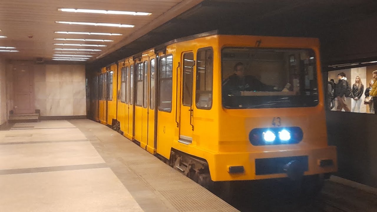 2025.03.19: Ganz-Milfav (43) a Budapesti M1-es vonalon
