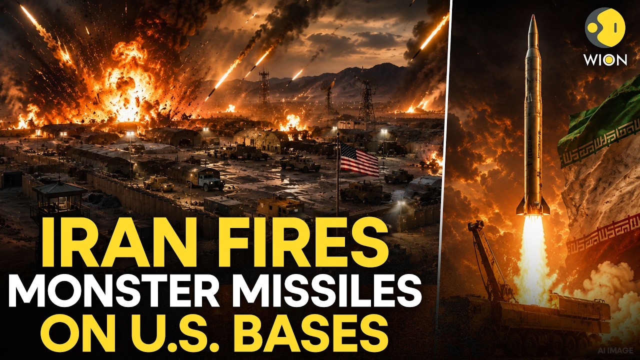 US-Iran War LIVE: Iran Bombs US Bases In Bahrain, Jordan & Kuwait, Footage Shows Heavy Damage