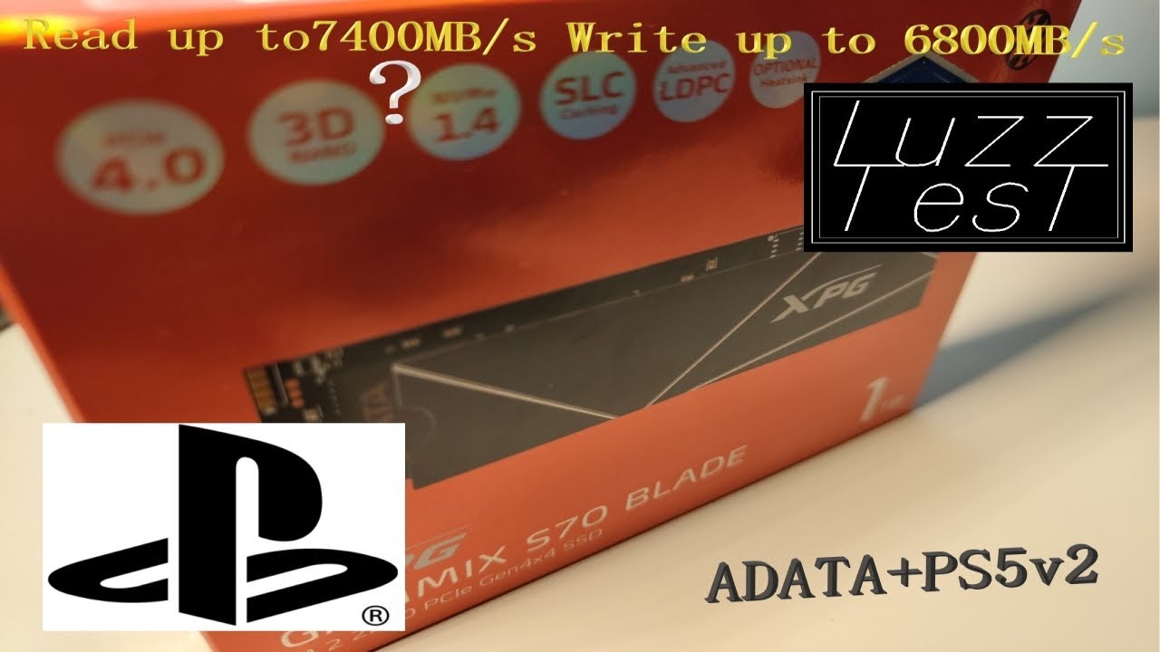 Więcej Pamięci dla PS5 Xpg Gammix S70 Blade 1TB (LuzzTest)
