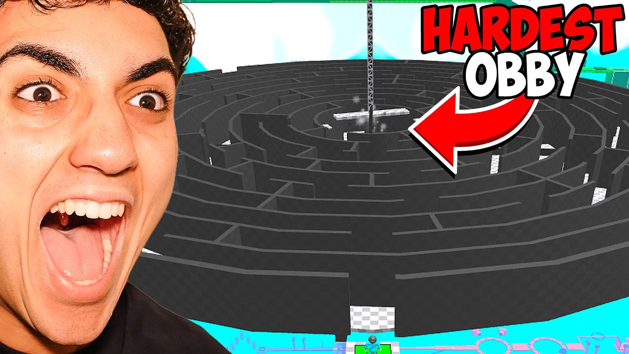 Trying To DEFEAT The HARDEST OBBY in Roblox... (Big Mistake)