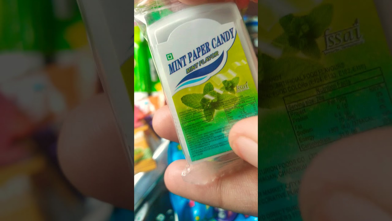 Mint Paper 📜 Candy So Thin And Tasty 😋😂