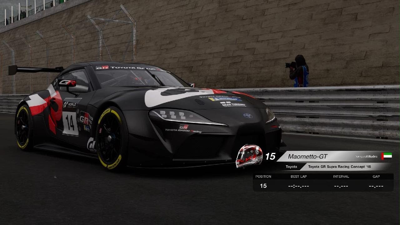 Gran Turismo 7 - Manufacturer Cup (R2) - Dragon Trail (Gardens) - GR Supra Racing Concept '18