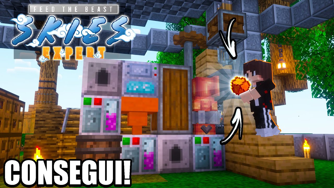 ESSE ITEM USOU TODA MINHA ENERGIA! - FTB SKIES EXPERT #04