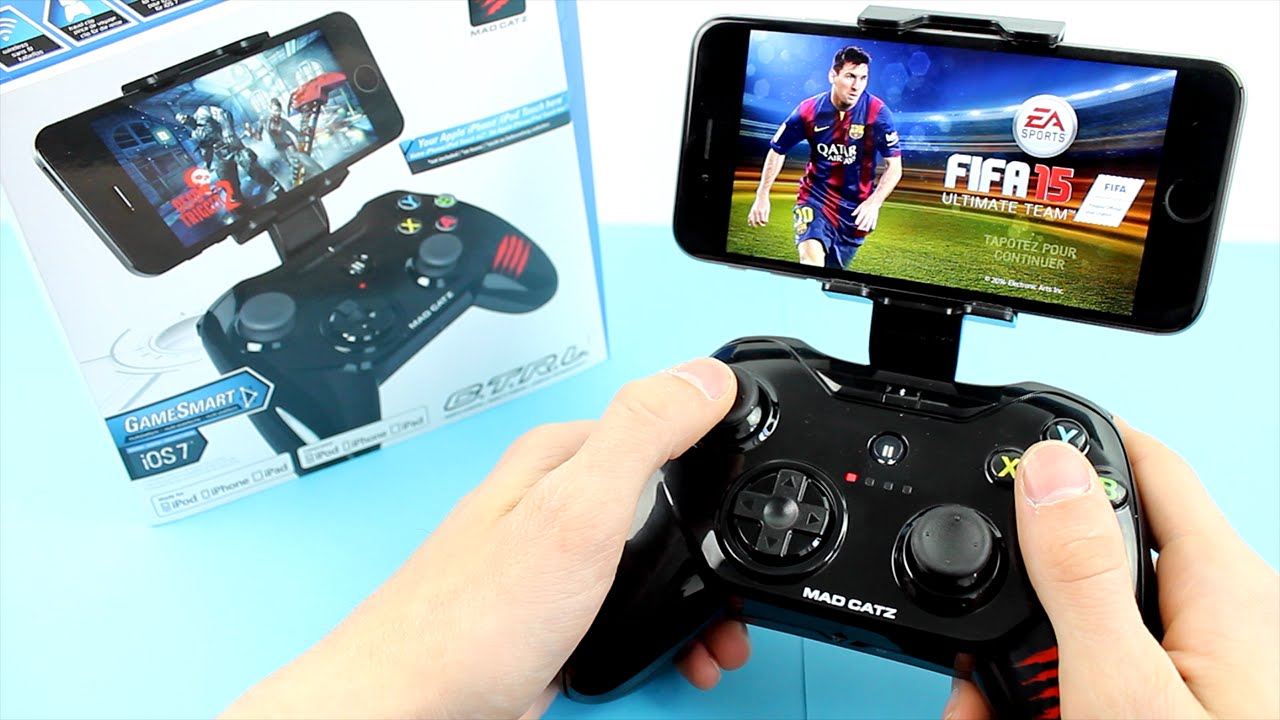 Test de la manette C.T.R.L.i pour jouer sur iOS !