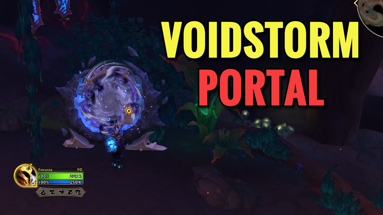 Voidstorm Portal Location In Harandar (WoW Midnight)