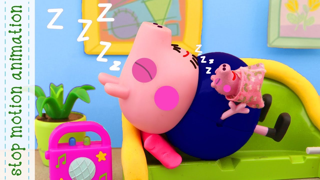 Baby Alexander. Peppa pig toys stop motion animation english episodes 2018