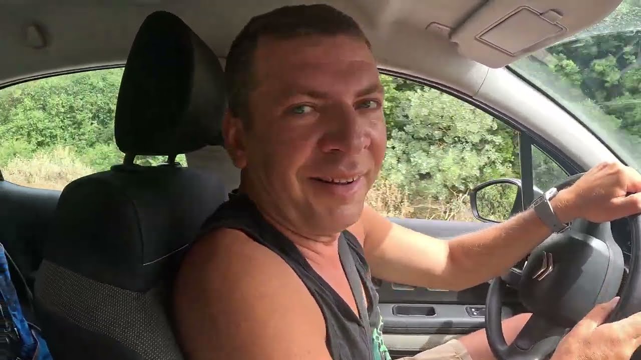 Греция Peloponnes. Серия 10. Отдых в палатке дикарем. Лучшее место AGIANNAKIS beach. Водопад NEDA.