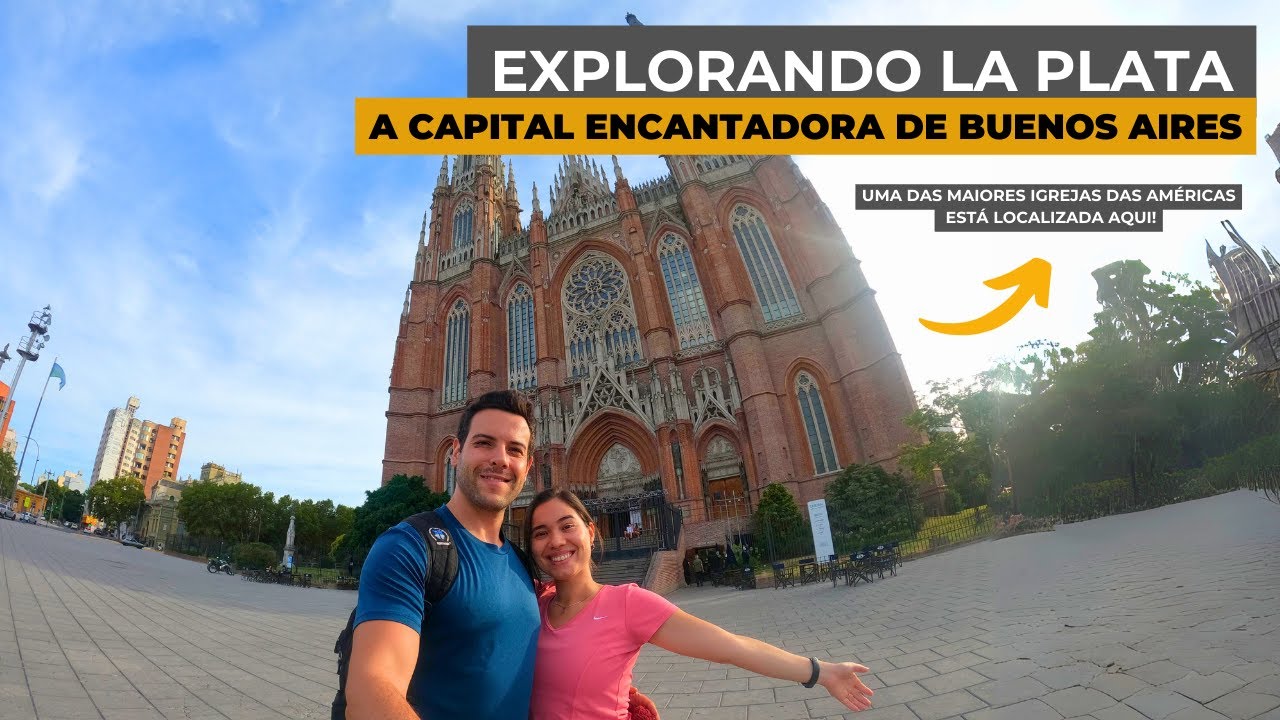 Explorando La Plata, a capital de Buenos Aires!