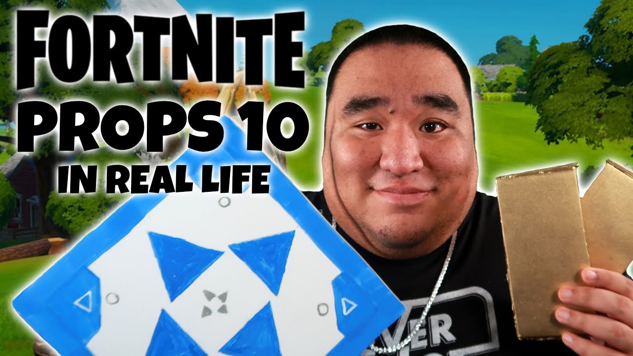 ASMR | Fortnite Props 10 — В РЕАЛЬНОЙ ЖИЗНИ