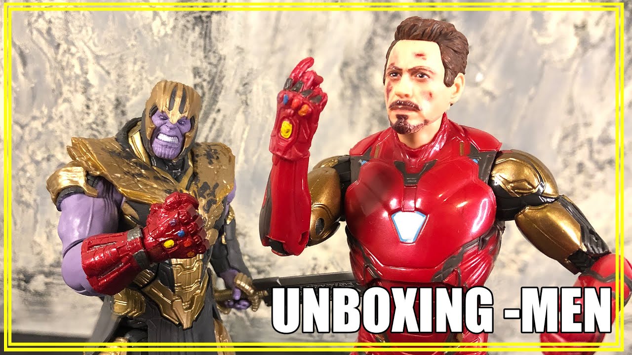 Iron Man y Thanos Paquete Doble | Unboxing | Marvel Legends Oleada La Saga Del Infinito