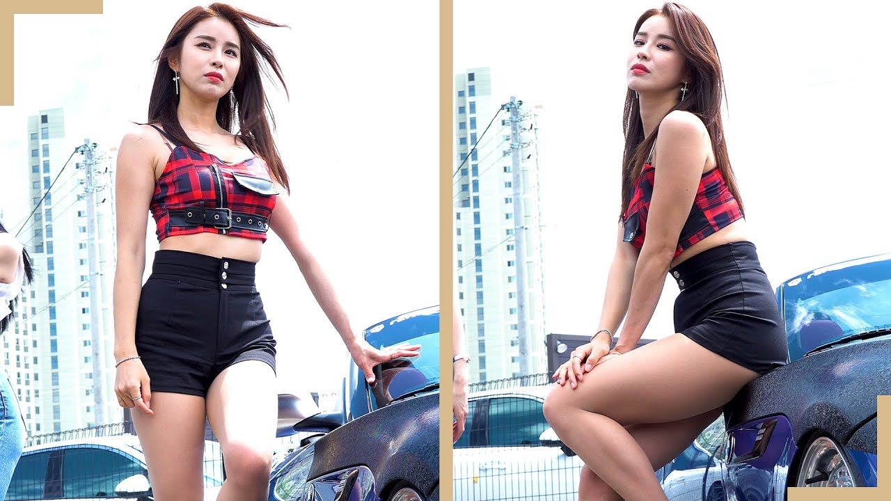 Korean Model | 핱레벨4 | hott level.4 | 레이싱 모델 안나경#2 | 직캠 Fancam | ALL STAR MOTOR SHOW 2022