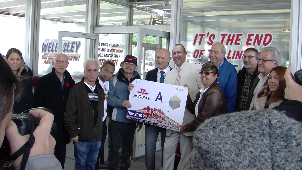 Bathurst Station gets an Honest Ed's makeover