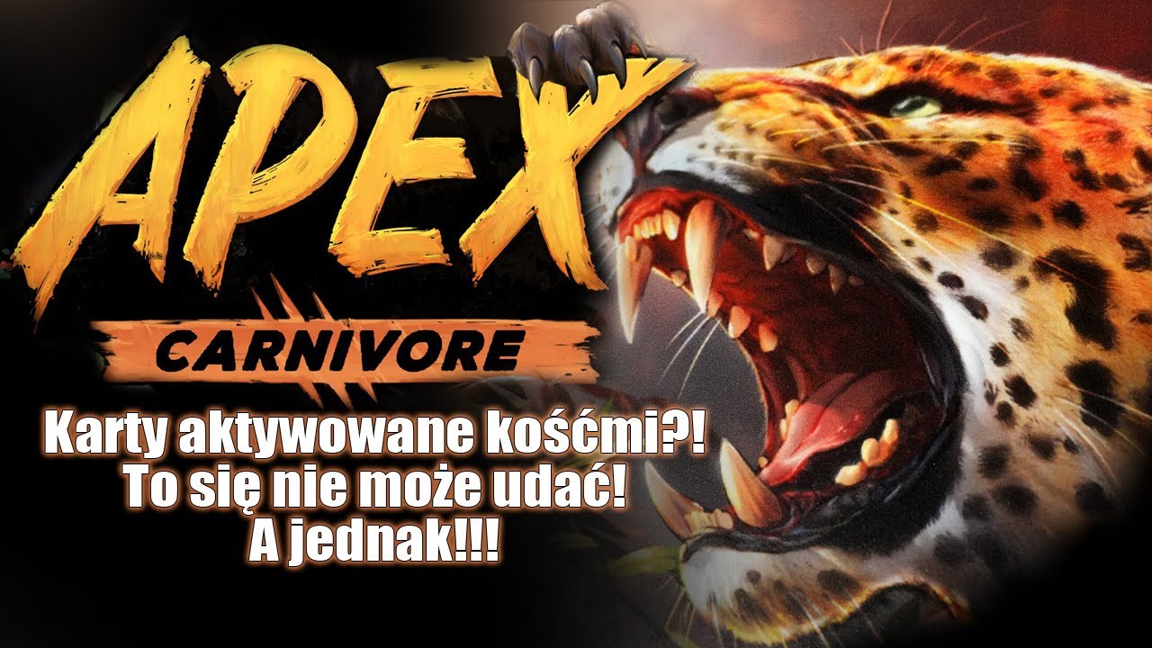 APEX: CARNIVORE - poznaj genialnie ilustrowaną grę karcianą || OneStone Studio