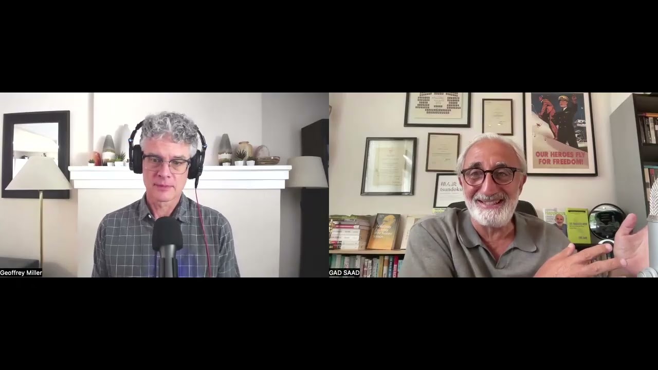 Dr. Geoffrey Miller - Evolutionary Psychology, Human Mating, and Academic Life (THE SAAD TRUTH_1887)