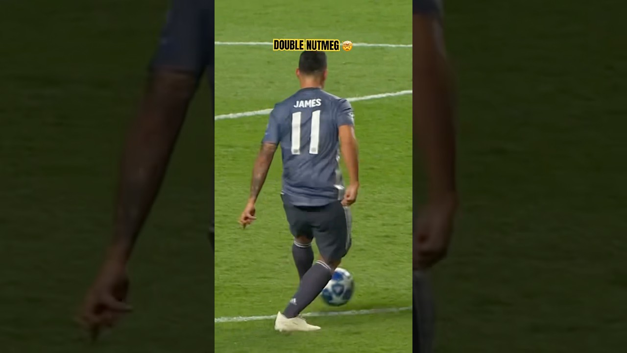 James Rodr&iacute;guez with the double nutmeg! 🇨🇴