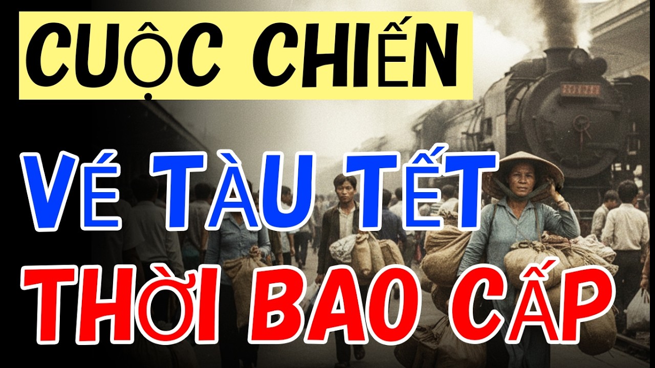 Nhìn lại hành trình về quê ăn Tết gian khổ nhưng đầy tình người năm 1986