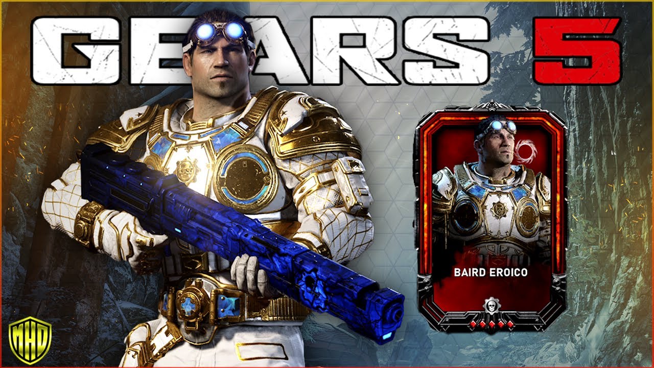 GEARS 5 - HEROIC BAIRD GAMEPLAY! (Vampiric FFA Gameplay!)