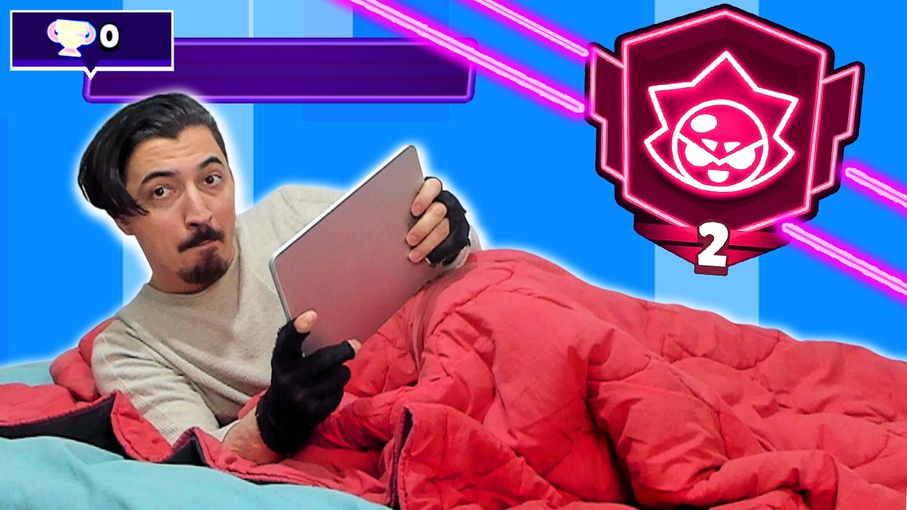 TAKTİKLE GECE UYUMADAN 2000 KUPA YAPTIM... Brawl Stars