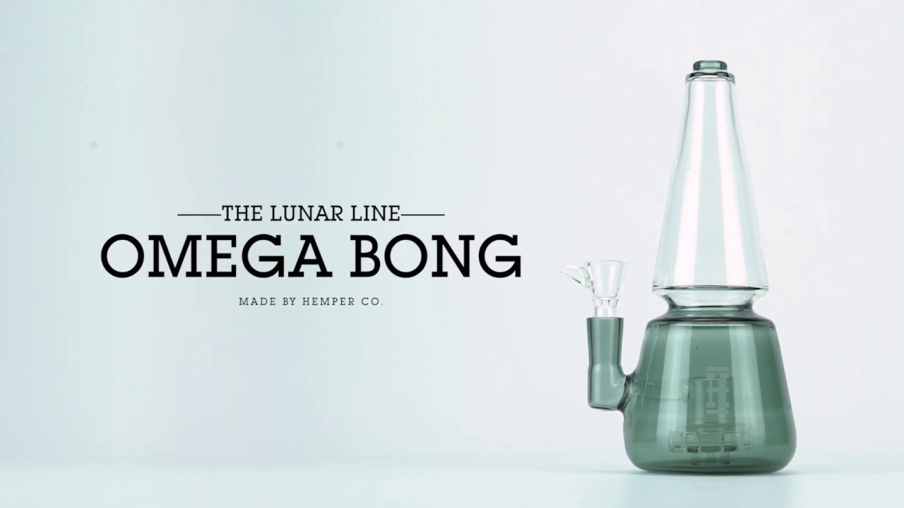 HEMPER GLASS: Lunar Line x Omega Bong