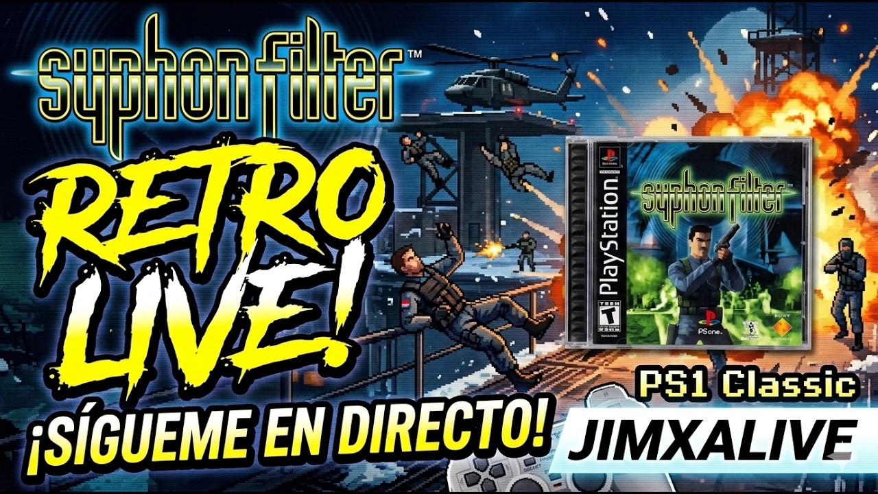 JUEGOS de PS one SYPHON FILTER