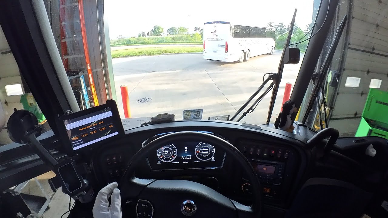 Bus Driving POV Shortest Charter Trip
